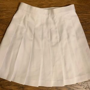 American apparel mini pleated skirt